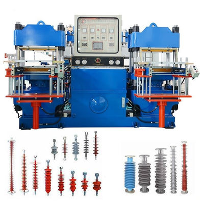 Cina Prezzo di fabbrica 42kw Hydraulic Press Moulding Machine Hydraulic Vulcanizing Machine per la produzione di isolatore di silicio