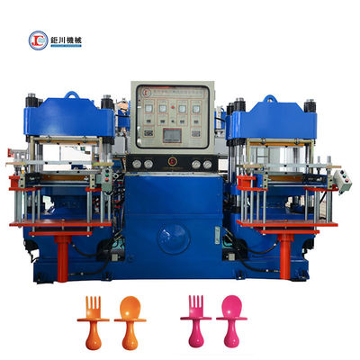 Prezzo Silicone Vulcanizing Machine Press Machine per l'alimentazione utensili di addestramento morbido bambino Mini Silicone bambino cucchiaio forchetta
