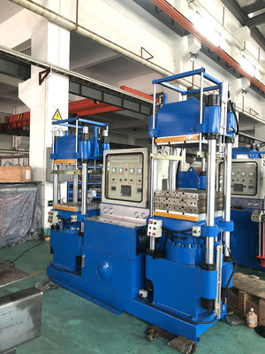 Macchina idraulica per la vulcanizzazione a pressione calda per la fabbricazione di coperture di tenuta in silicone/coperture di tenuta fresca