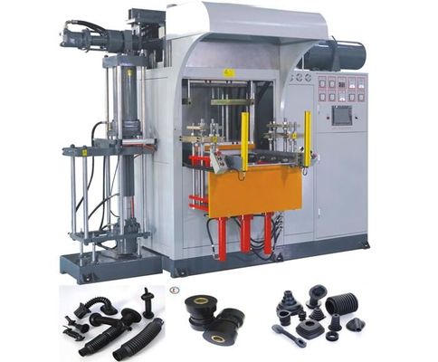 Macchina di stampaggio a iniezione di silicone orizzontale automatica da 500 tonnellate per isolanti / parti auto