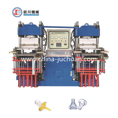 Cina Guangzhou Silicone macchina di stampaggio a compressione a vuoto per la produzione di capezzoli per bambini