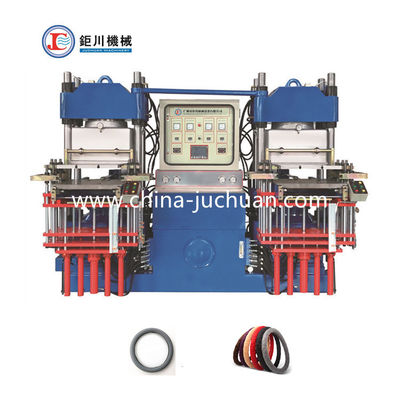 Macchina di stampaggio a compressione a vuoto automatica per copertura del volante Anello interno di gomma