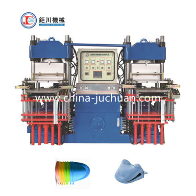 Macchina di stampaggio a compressione di gomma da 250 tonnellate Macchina di stampaggio di silicone per la fabbricazione di mitte termoisolate da forno