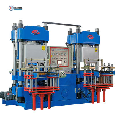 OEM di gomma ellittico della macchina di formatura di compressione di vuoto della struttura 3KW*2