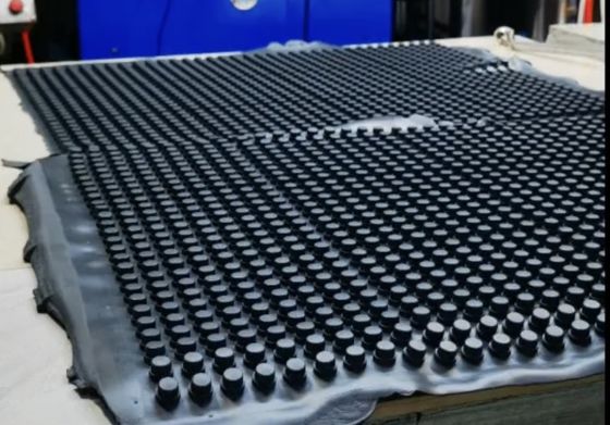 Copertura di gomma del cappuccio di controllo dello SpA di 300 Ton Calmp Force che fa la macchina a iniezione di compressione di vuoto della muffa per medico