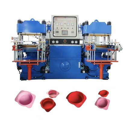 Pressa a caldo per stampaggio manuale per la produzione di guanti per lavare i piatti in gomma siliconica