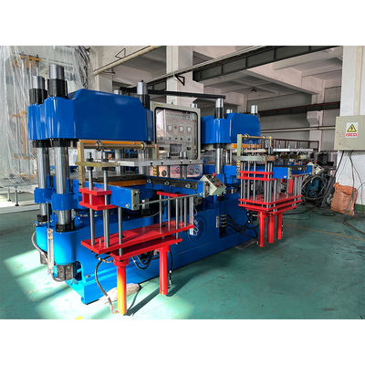 Cina Prezzo di fabbrica Doppia stazione gomma calda macchina di stampa per prodotti in gomma di silicone