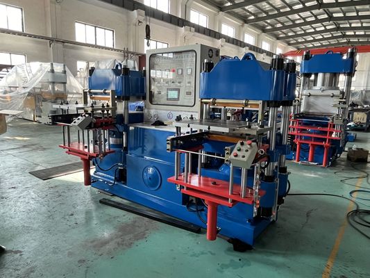 Macchine di vulcanizzazione idraulica automatiche e efficienti per la fabbricazione di tappi di gomma