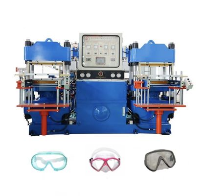 Fabbrica cinese Alta qualità con PLC giapponese Verticale idraulica Hot Press Machine per la fabbricazione di occhiali da bagno