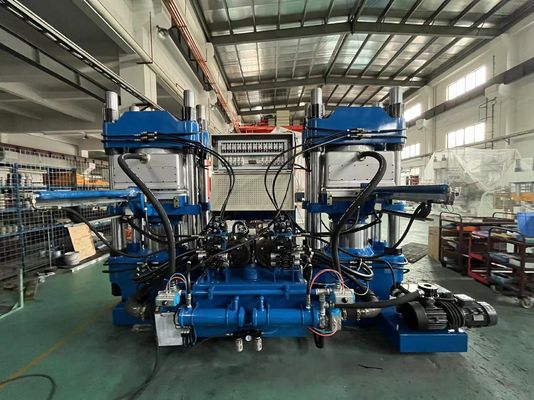 Cappuccio Whorled di gomma dell'olio che fa la macchina di formatura 500 Ton Vacuum Compression Molding Machine per industria automobilistica