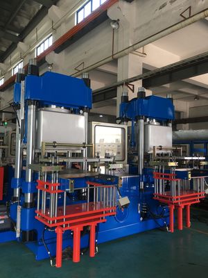 400 tonnellate Cina Prezzo competitivo &amp; Marca famosa PLC Vacuum Press Machine per la produzione di prodotti in gomma di silicone