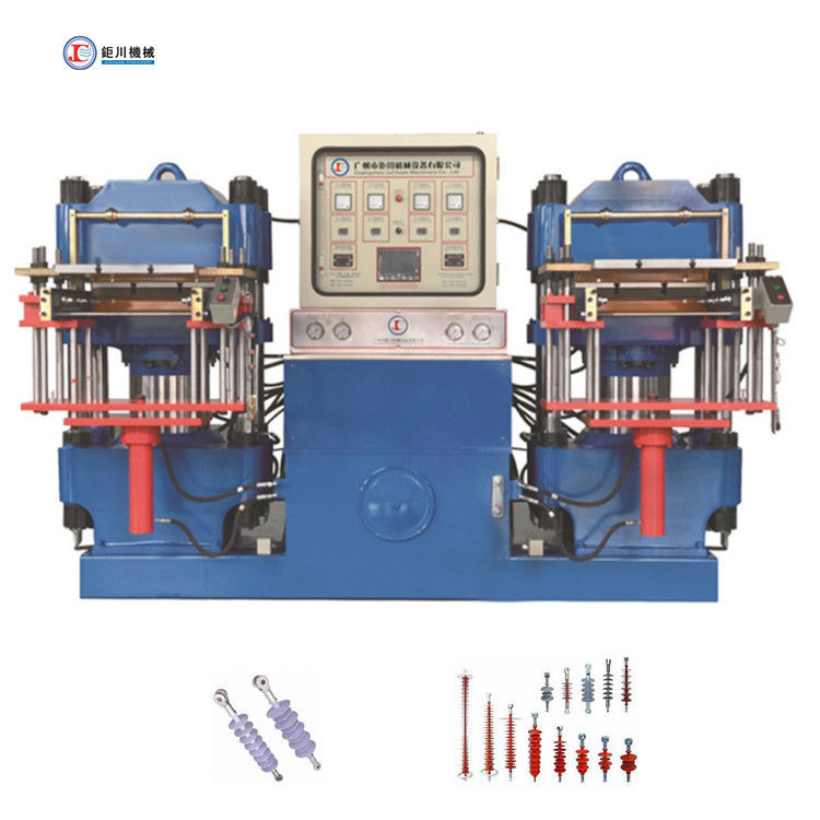 Macchina per la fabbricazione di prodotti in silicone/macchina di vulcanizzazione piatta da 250 tonnellate per isolanti in silicone