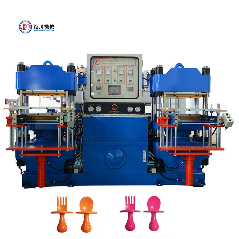 Prezzo Silicone Vulcanizing Machine Press Machine per l'alimentazione utensili di addestramento morbido bambino Mini Silicone bambino cucchiaio forchetta