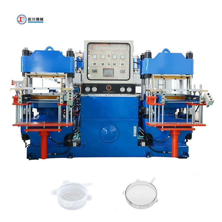 Macchina idraulica per la vulcanizzazione a pressione calda per la fabbricazione di coperture di tenuta in silicone/coperture di tenuta fresca