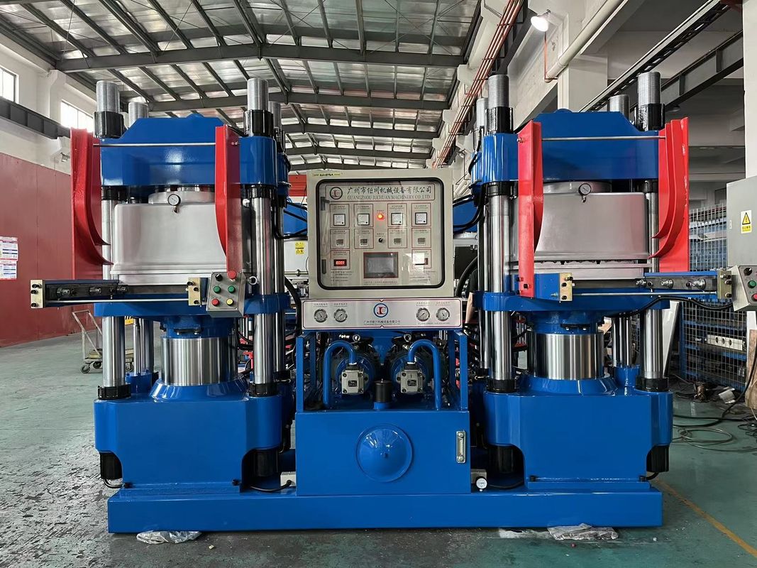 Macchine di stampaggio a compressione per gomma a vuoto [250 tonnellate] per la produzione di anelli di sigillo per gomma