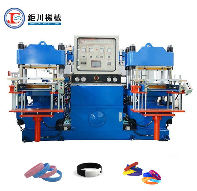 Alta efficienza idraulica Vulicanizing Hot Press Making Machine per la fabbricazione di braccialetti di silicone di gomma dalla fabbrica cinese