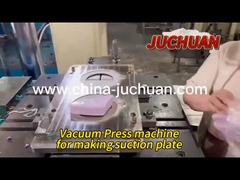Macchina d'alimentazione del creatore del silicone della macchina di formatura di compressione di vuoto della ciotola di aspirazione del bambino